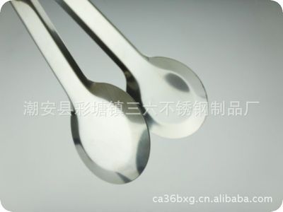 【厂家直销 全圆食品夹 不锈钢0.8厚食品夹 冰夹】价格,厂家,图片,其他餐饮用品,潮安县彩塘镇三六不锈钢制品厂-